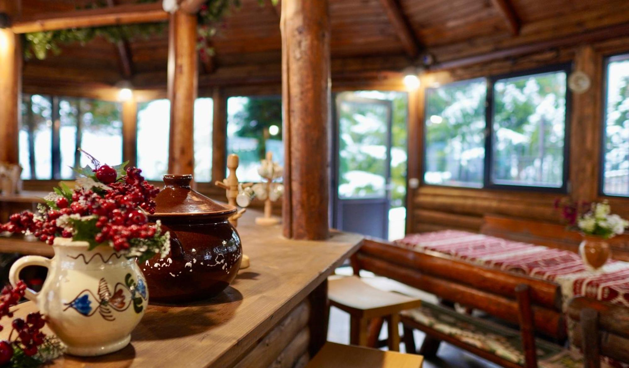 Hotel Carpat Inn アズガ エクステリア 写真