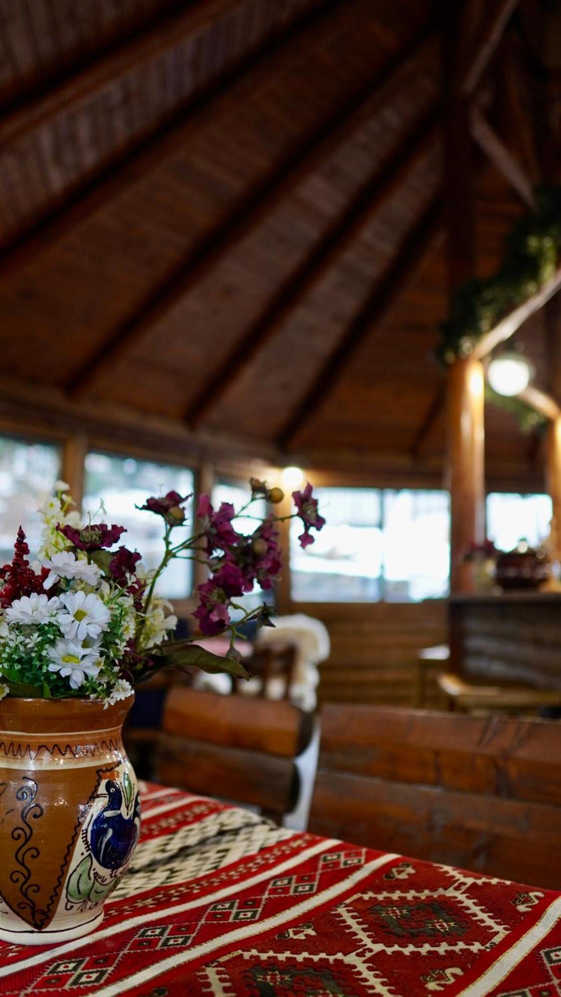 Hotel Carpat Inn アズガ エクステリア 写真