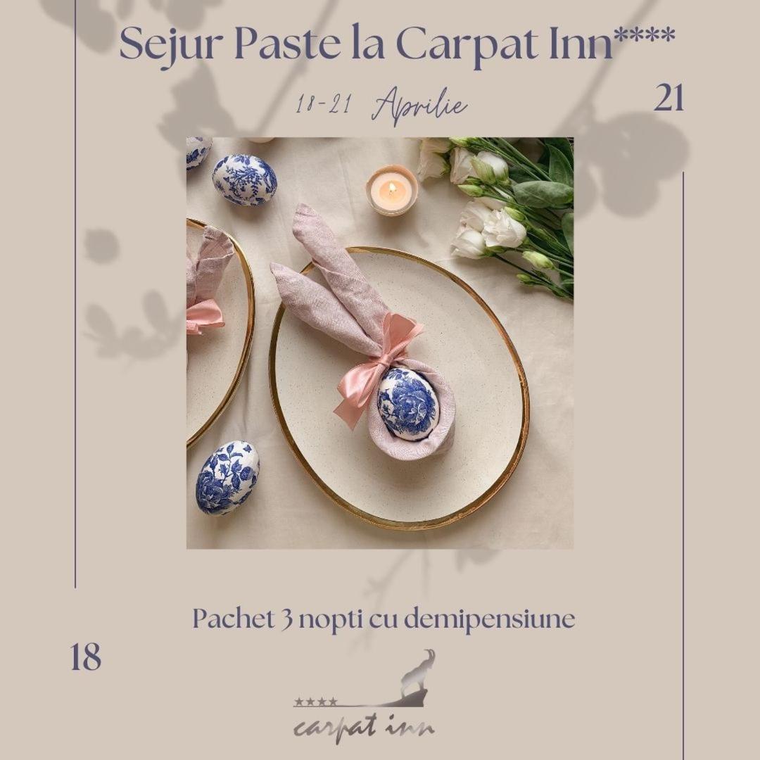 Hotel Carpat Inn アズガ エクステリア 写真